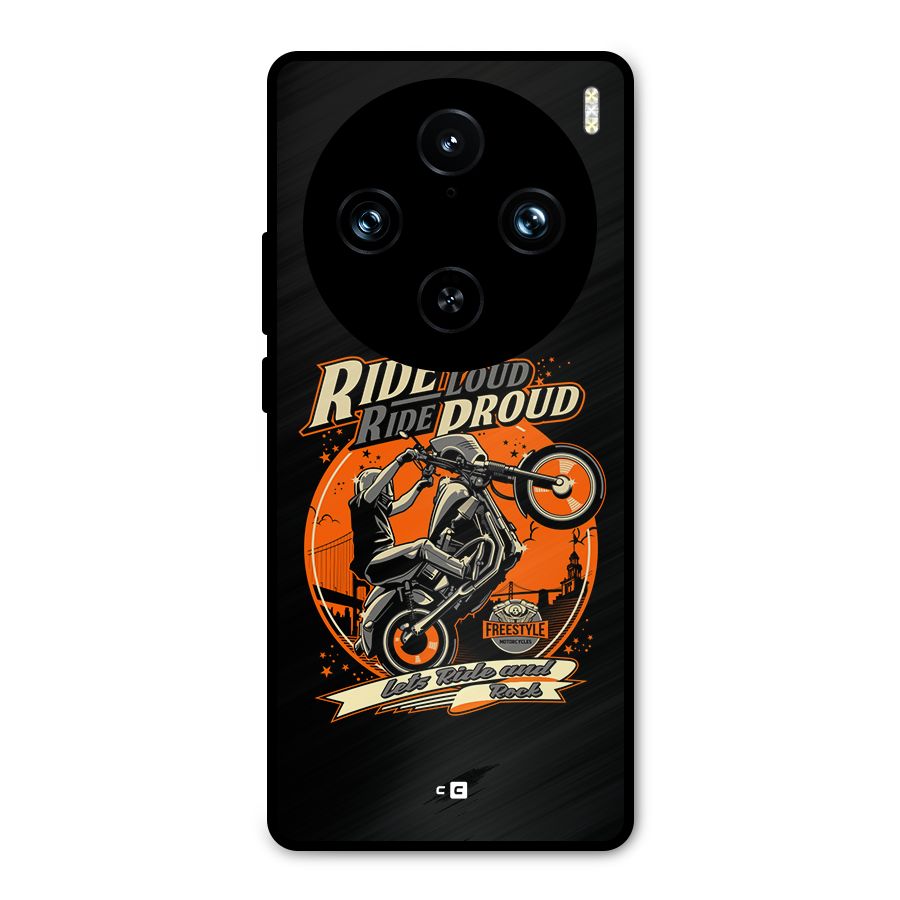 Proud Rider Metal Back Case for Vivo X100 Pro