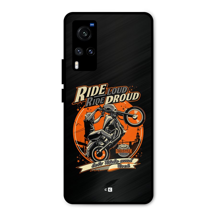 Proud Rider Metal Back Case for Vivo X60