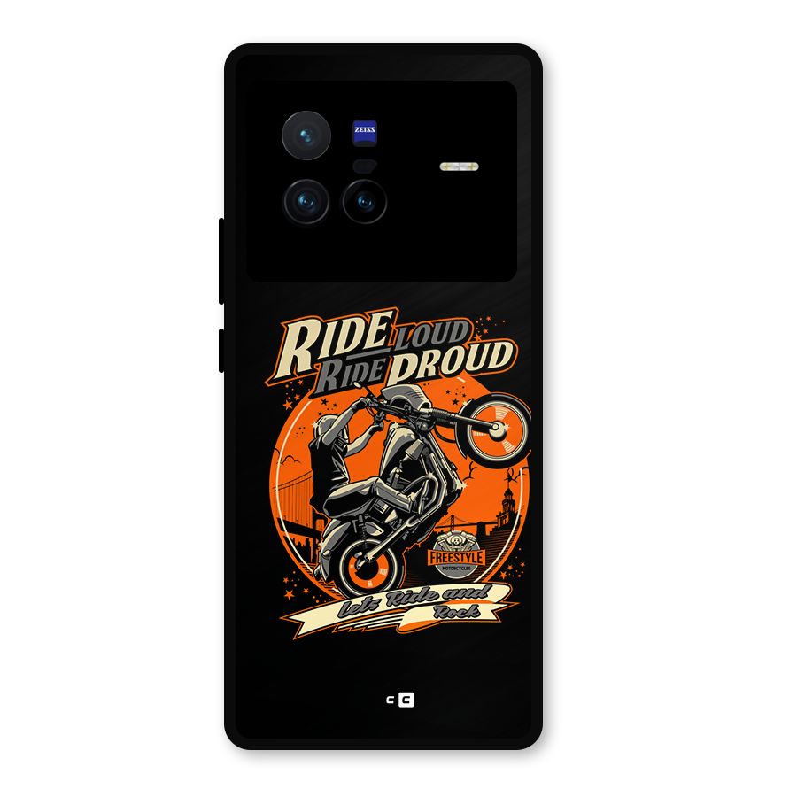 Proud Rider Metal Back Case for Vivo X80