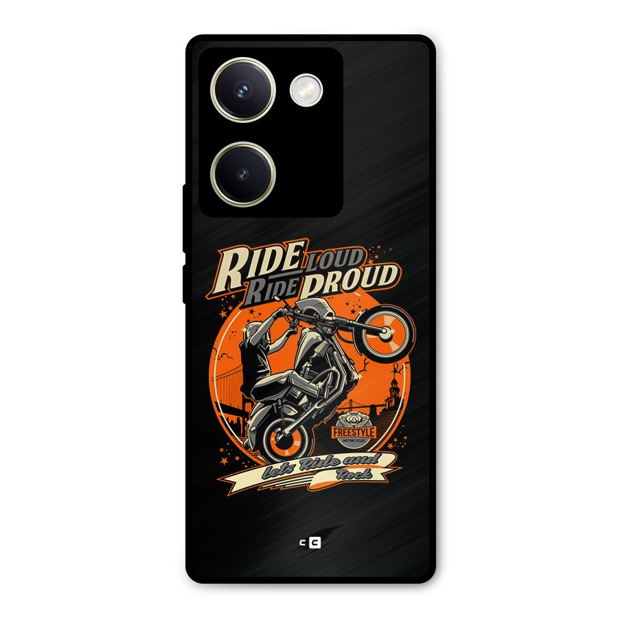 Proud Rider Metal Back Case for Vivo Y200 Pro