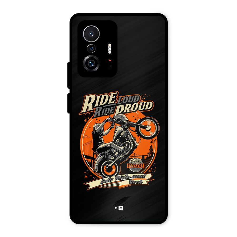 Proud Rider Metal Back Case for Xiaomi 11T Pro