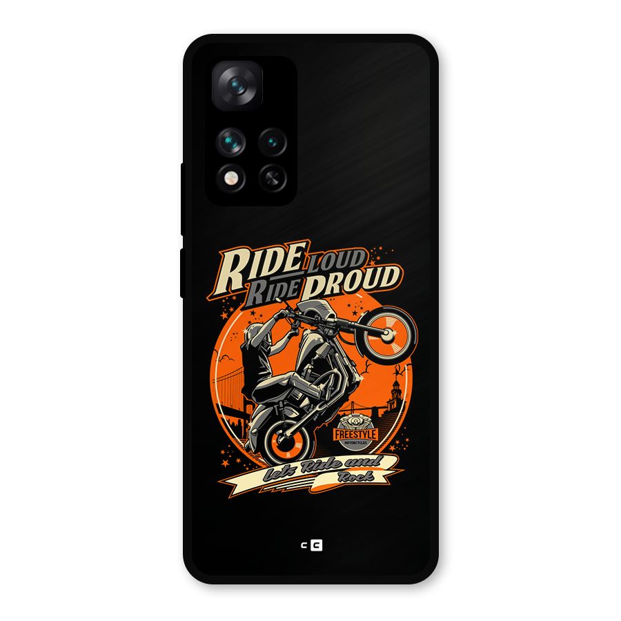 Proud Rider Metal Back Case for Xiaomi 11i 5G