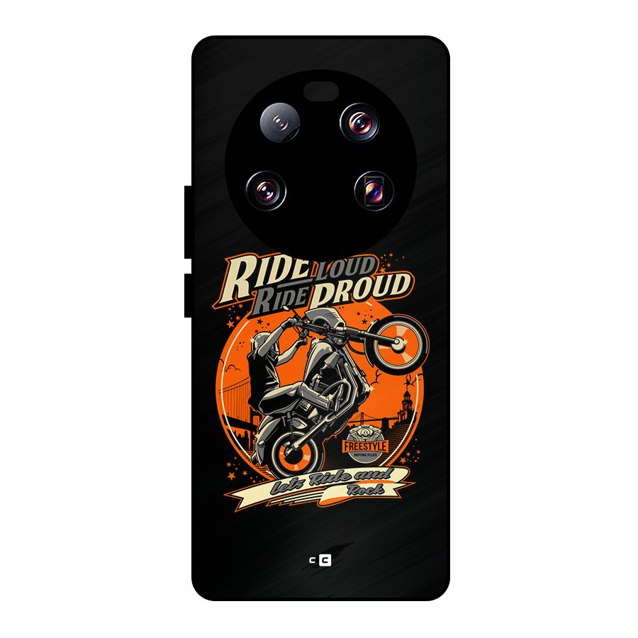 Proud Rider Metal Back Case for Xiaomi 13 Ultra