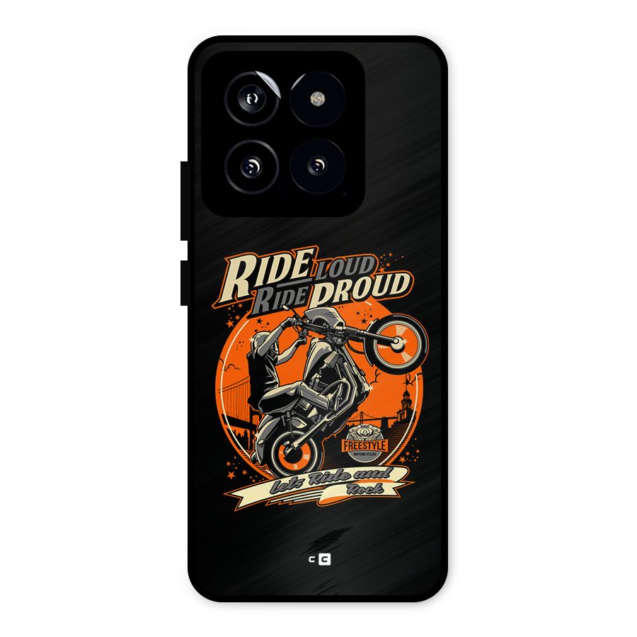 Proud Rider Metal Back Case for Xiaomi 14