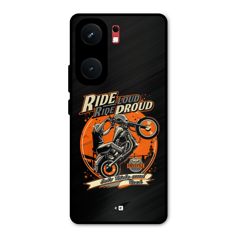 Proud Rider Metal Back Case for iQOO Neo 9 Pro