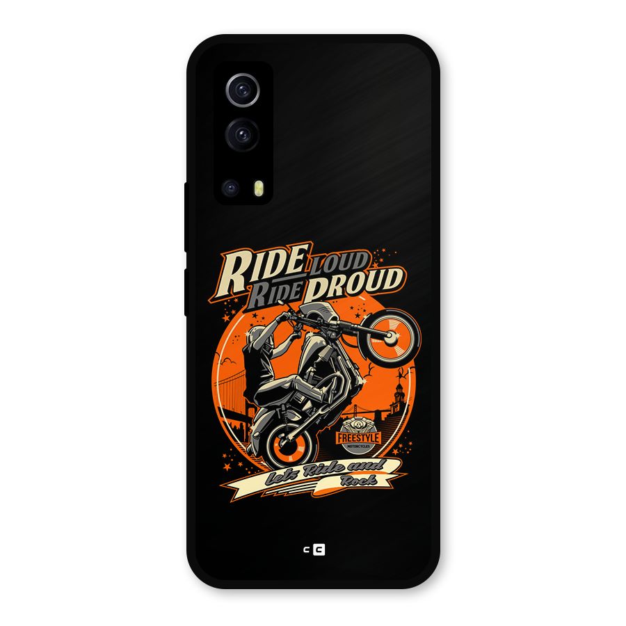 Proud Rider Metal Back Case for iQOO Z3