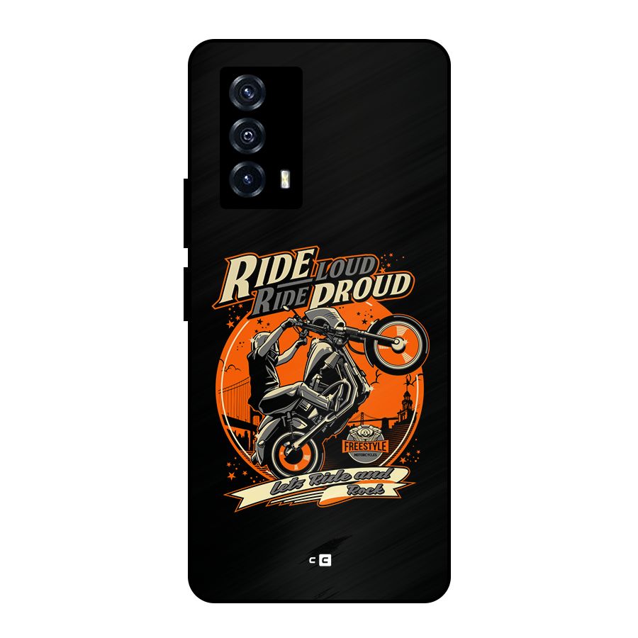 Proud Rider Metal Back Case for iQOO Z5