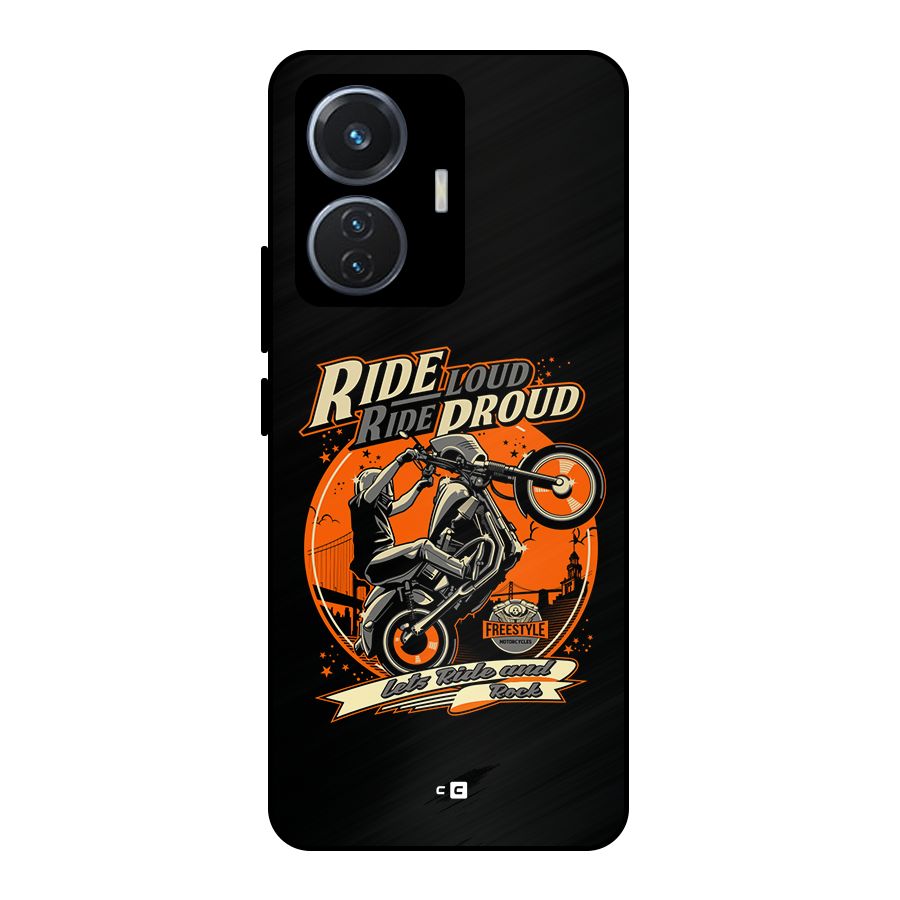 Proud Rider Metal Back Case for iQOO Z6 44W