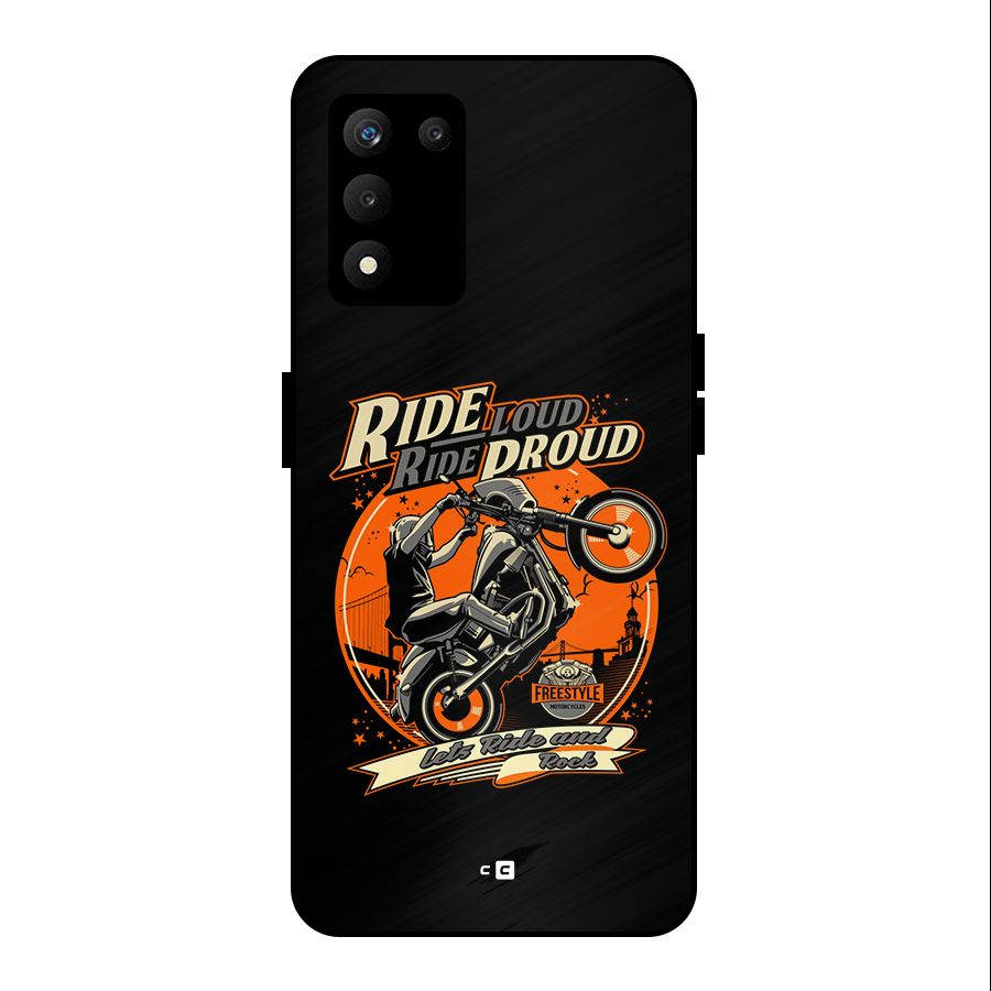 Proud Rider Metal Back Case for realme 9 5G SE