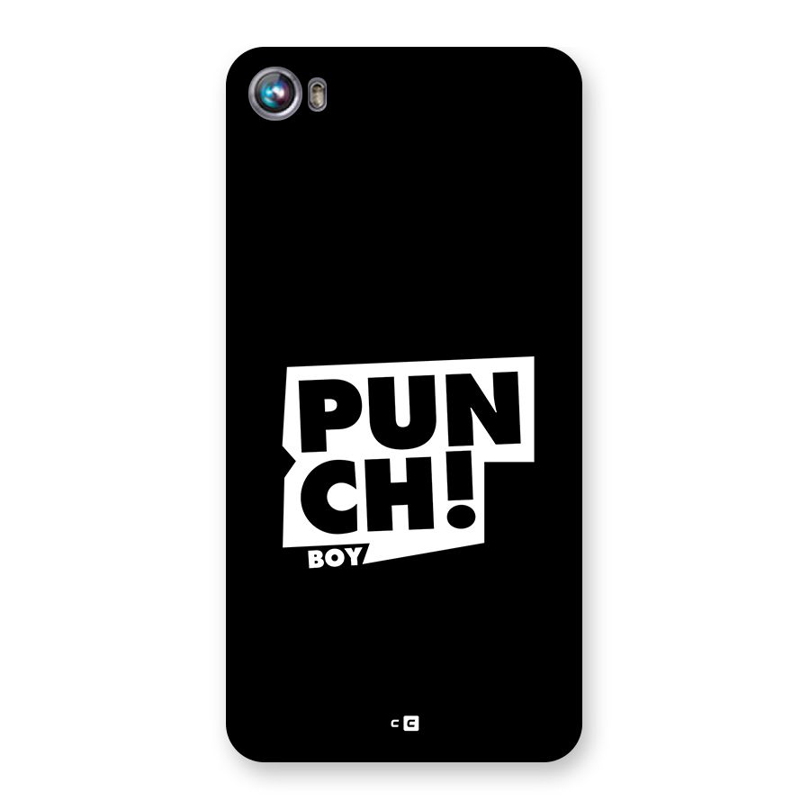 Punch Boy Back Case for Canvas Fire 4 (A107)