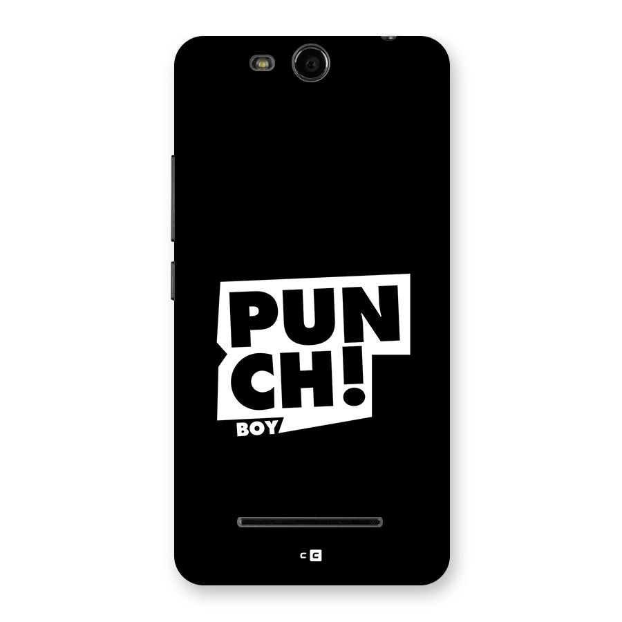 Punch Boy Back Case for Canvas Juice 3 Q392
