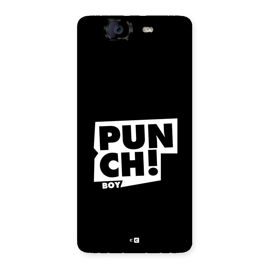 Punch Boy Back Case for Canvas Knight A350