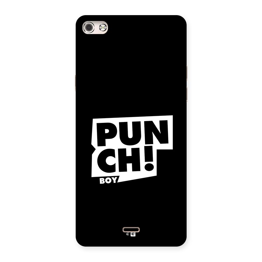 Punch Boy Back Case for Canvas Silver 5