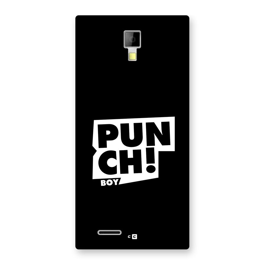 Punch Boy Back Case for Canvas Xpress A99