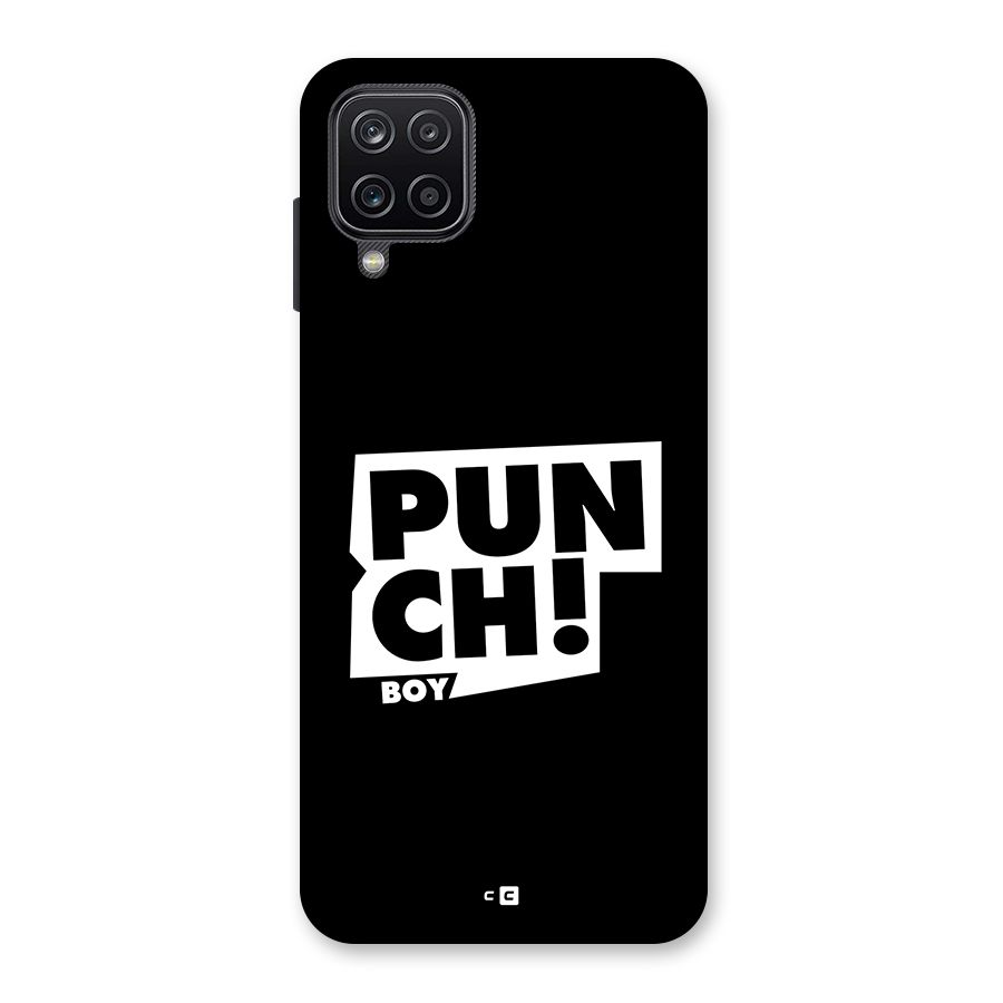 Punch Boy Back Case for Galaxy A12