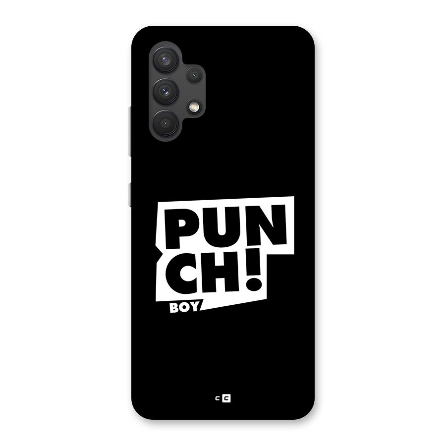 Punch Boy Back Case for Galaxy A32