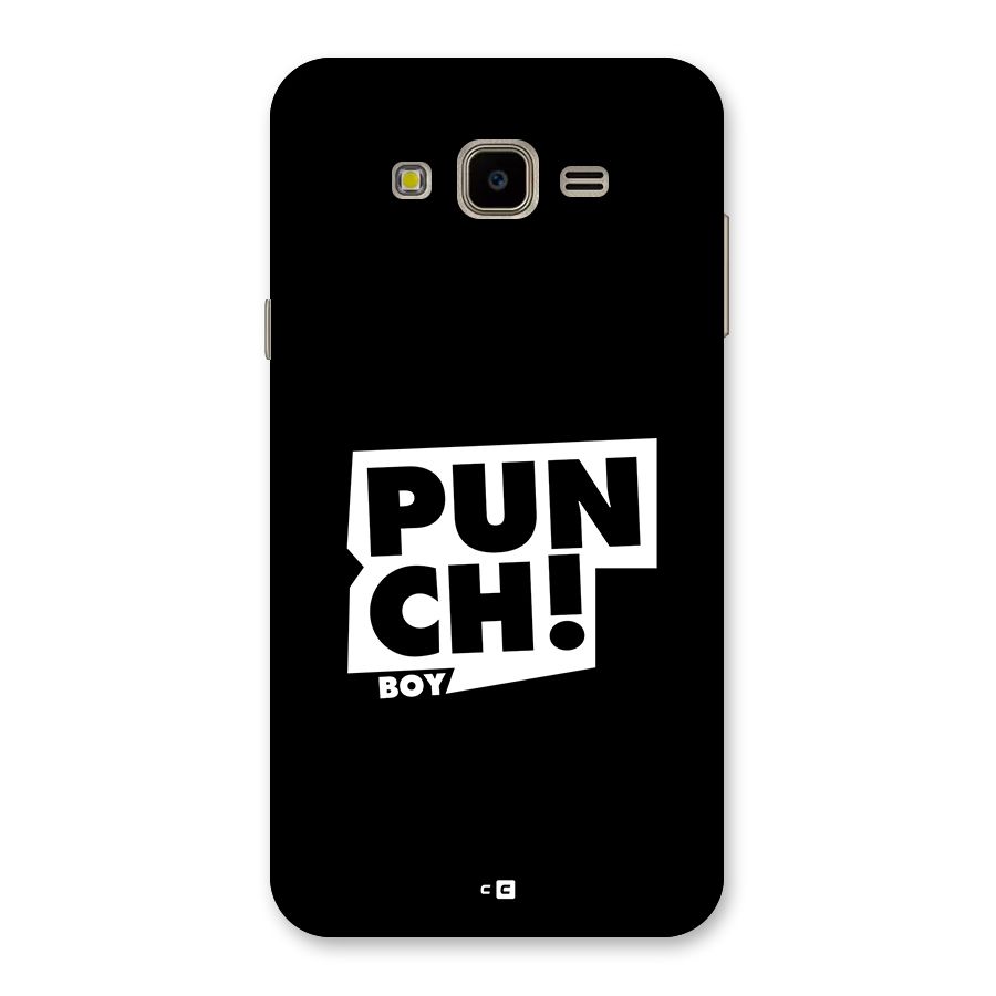 Punch Boy Back Case for Galaxy J7 Nxt
