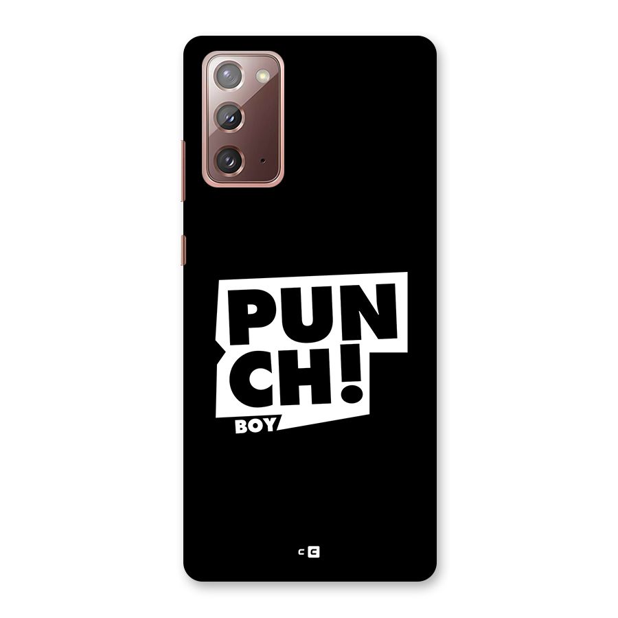 Punch Boy Back Case for Galaxy Note 20