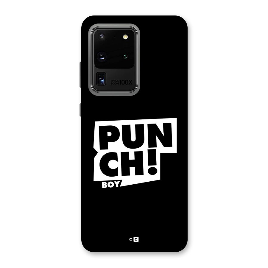 Punch Boy Back Case for Galaxy S20 Ultra