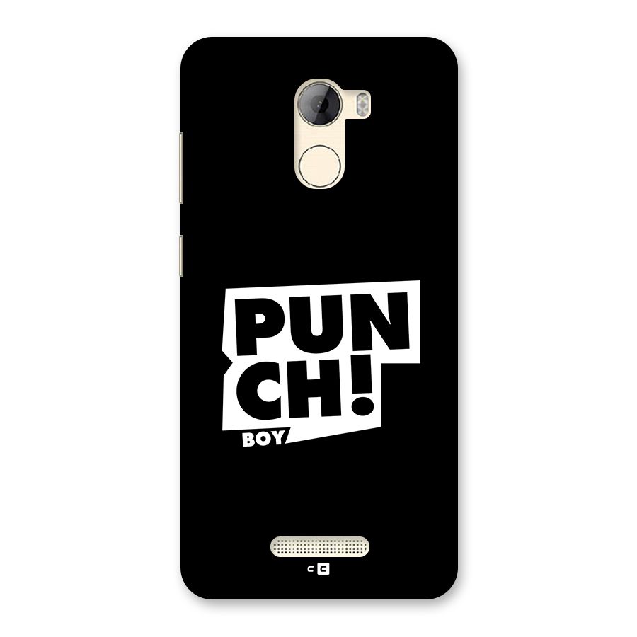 Punch Boy Back Case for Gionee A1 LIte