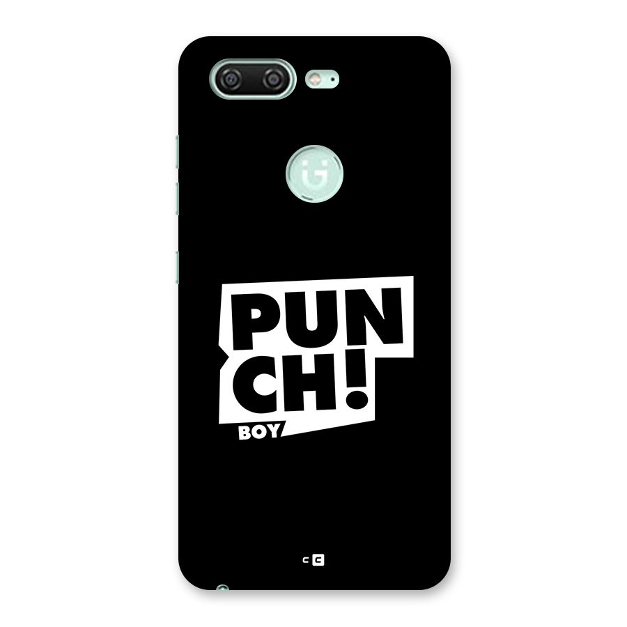 Punch Boy Back Case for Gionee S10