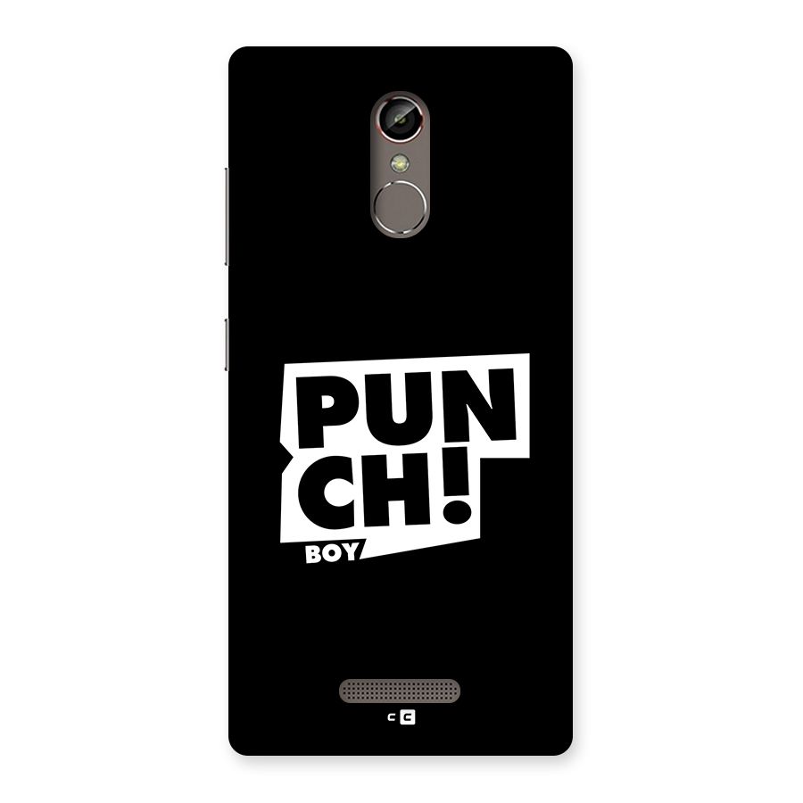 Punch Boy Back Case for Gionee S6s