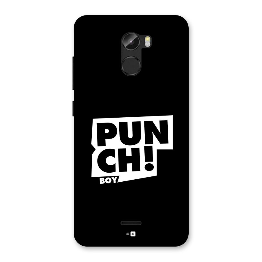 Punch Boy Back Case for Gionee X1