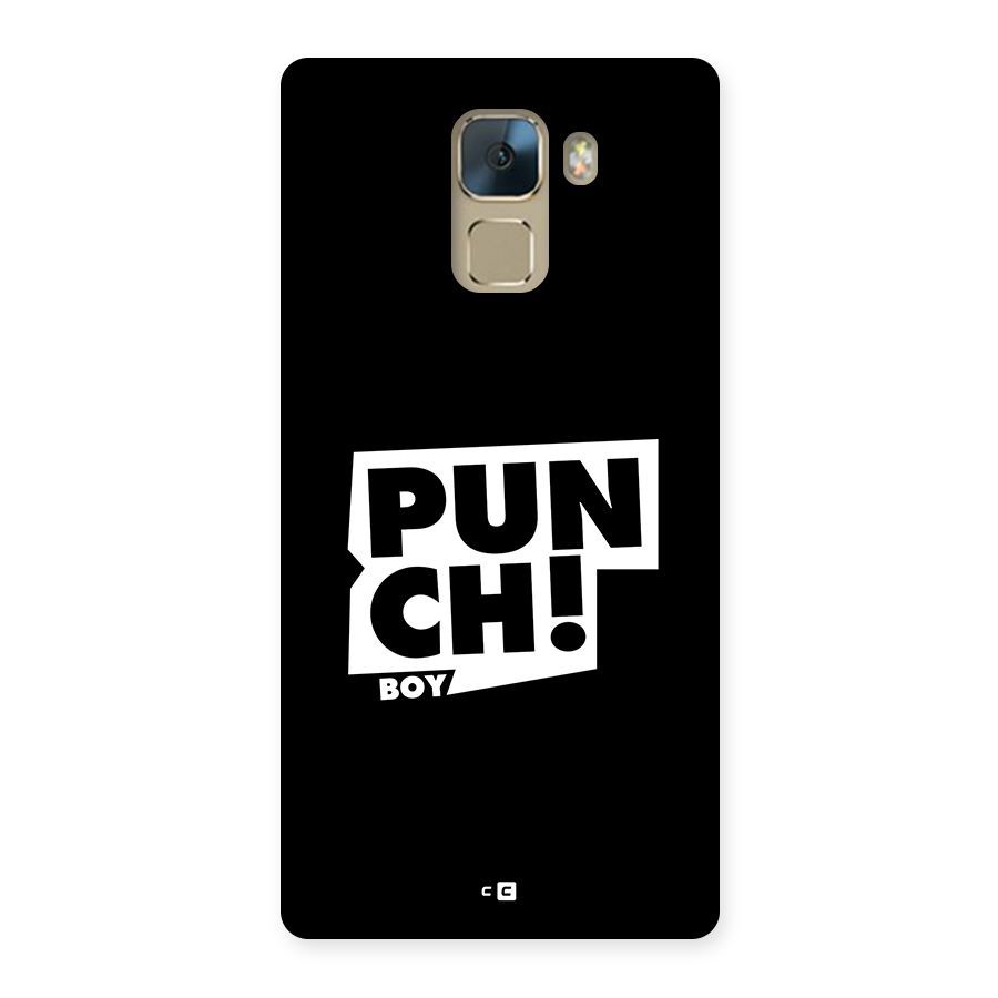 Punch Boy Back Case for Honor 7