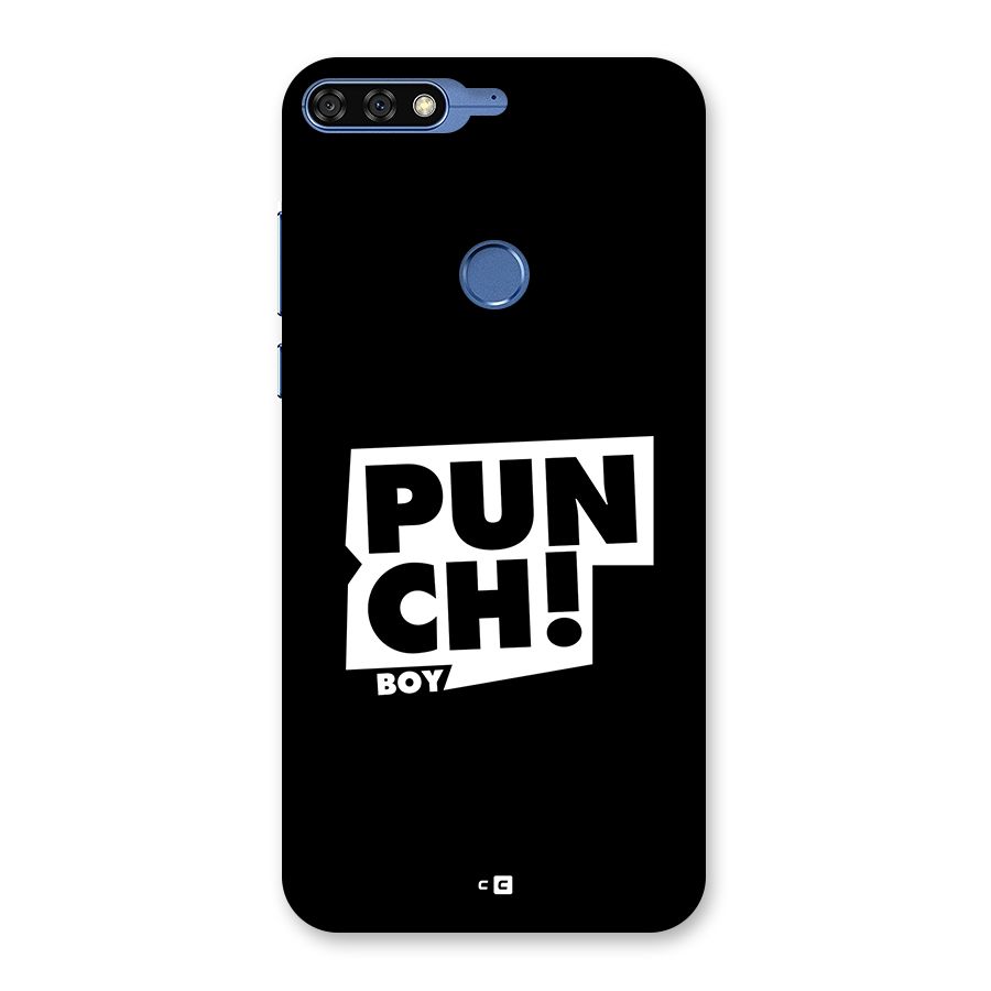 Punch Boy Back Case for Honor 7C