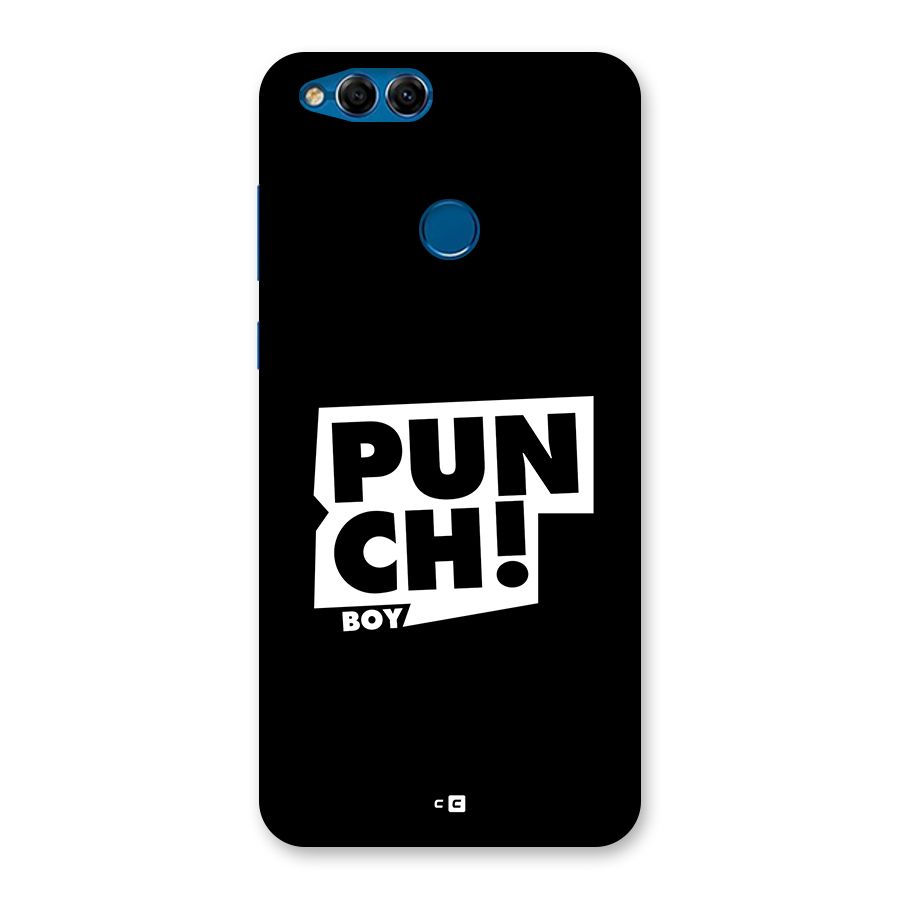 Punch Boy Back Case for Honor 7X