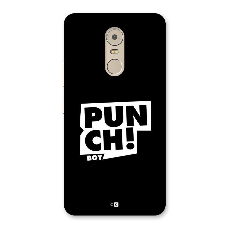 Punch Boy Back Case for Lenovo K6 Note