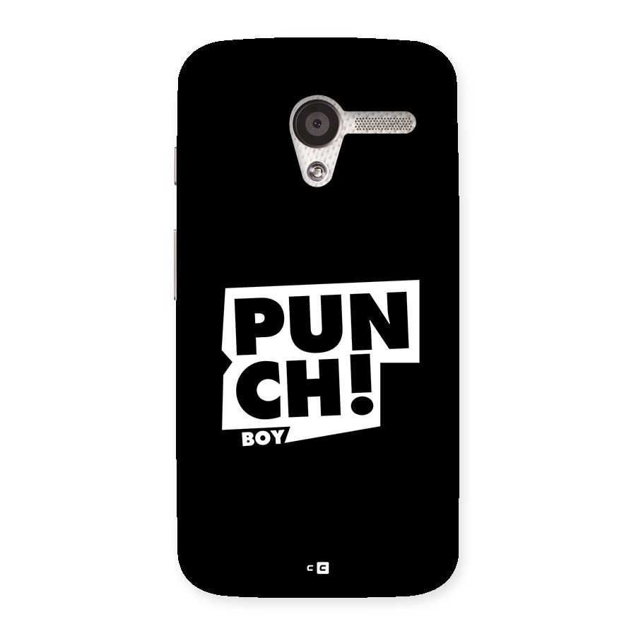 Punch Boy Back Case for Moto X