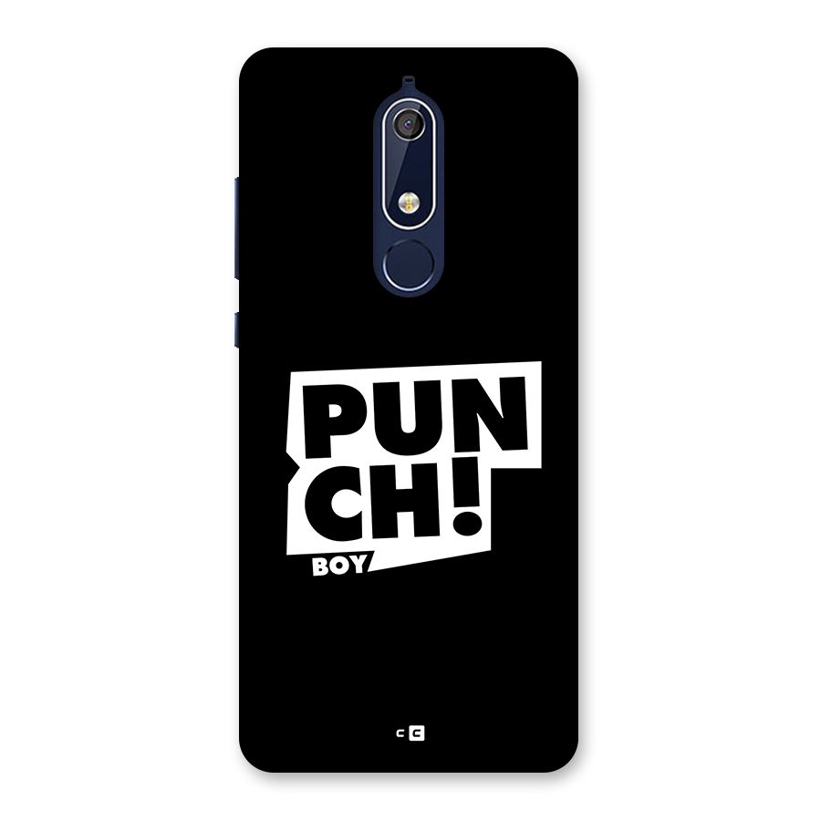 Punch Boy Back Case for Nokia 5.1