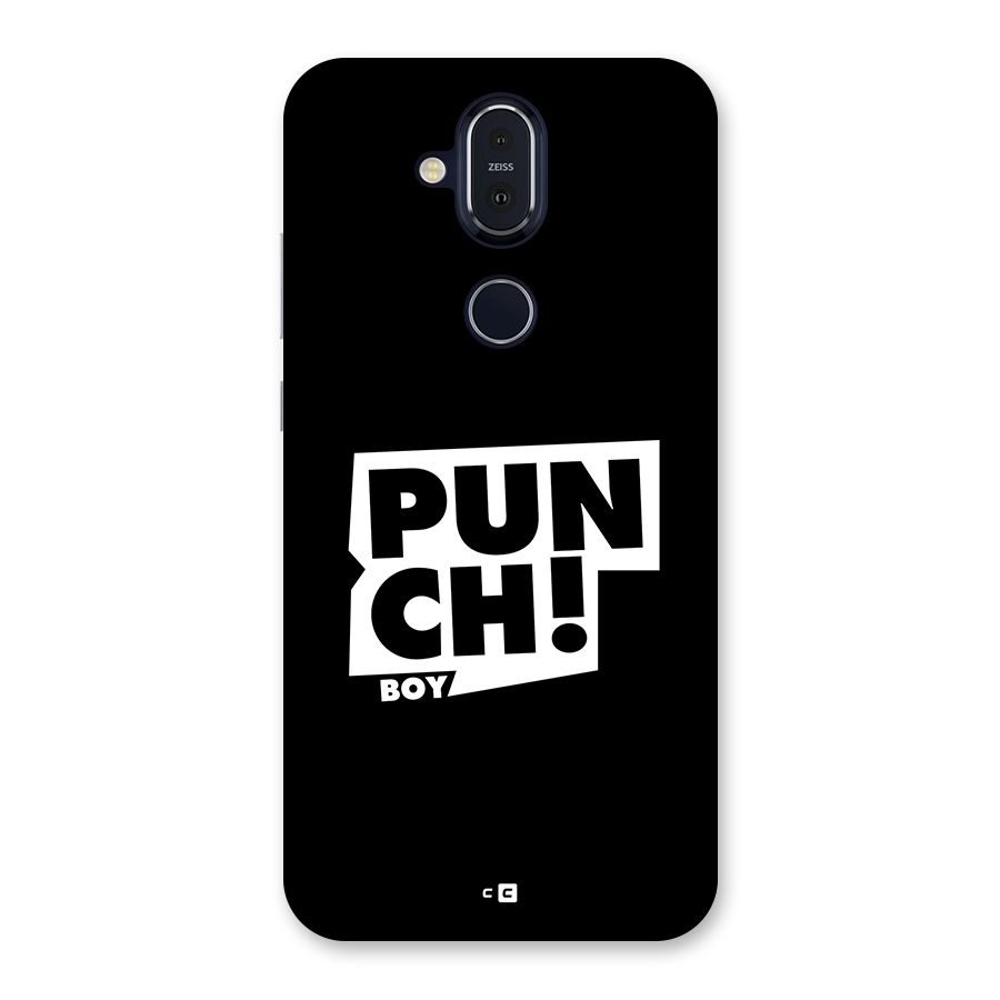 Punch Boy Back Case for Nokia 8.1