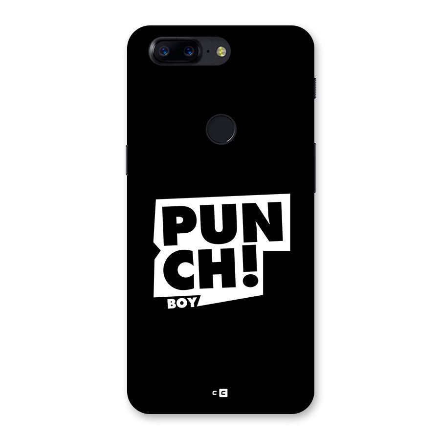 Punch Boy Back Case for OnePlus 5T