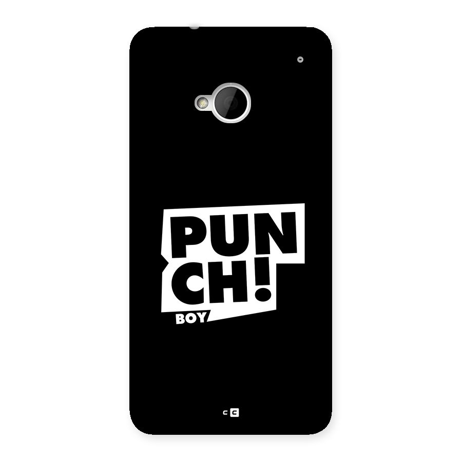 Punch Boy Back Case for One M7 (Single Sim)