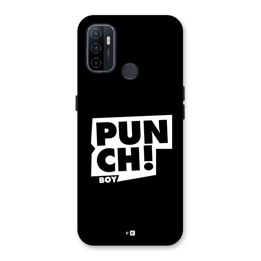 Punch Boy Back Case for Oppo A32