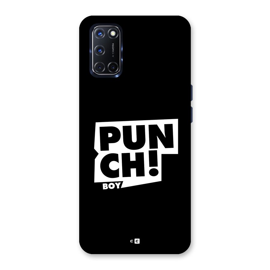 Punch Boy Back Case for Oppo A52