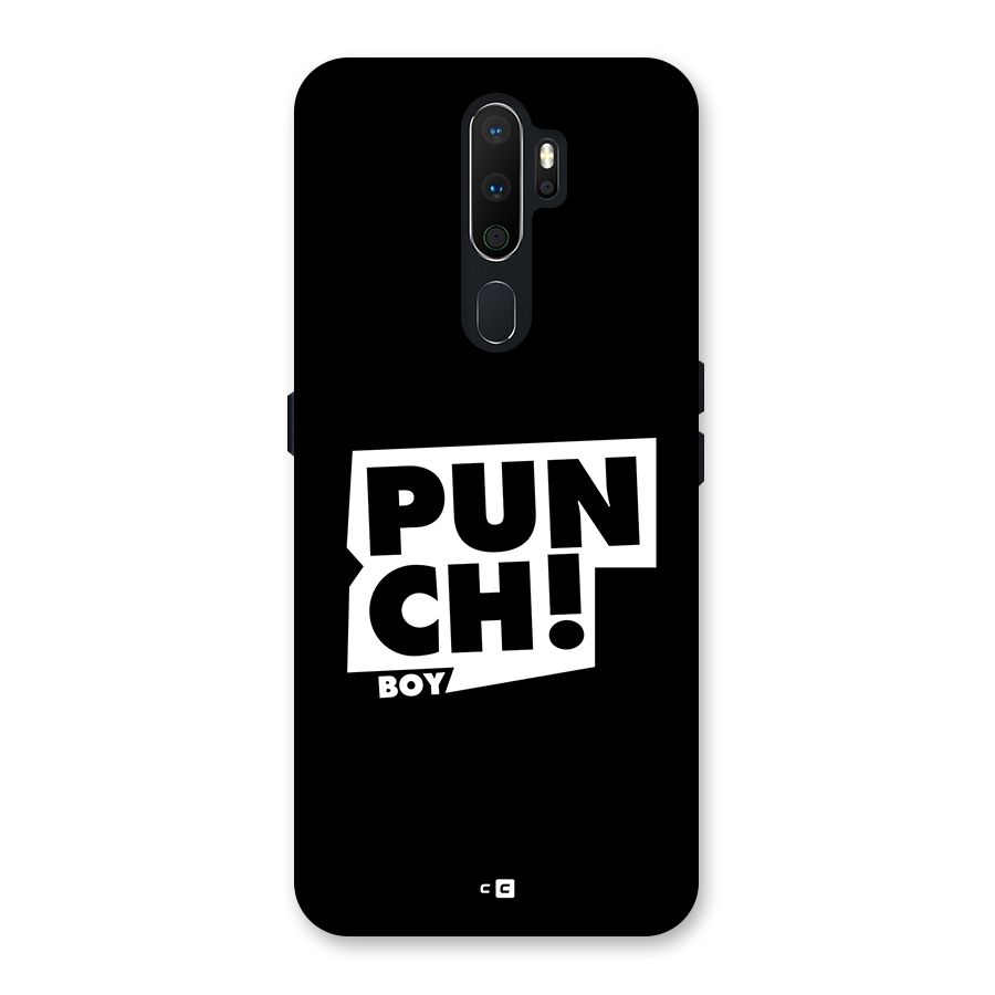 Punch Boy Back Case for Oppo A5 (2020)