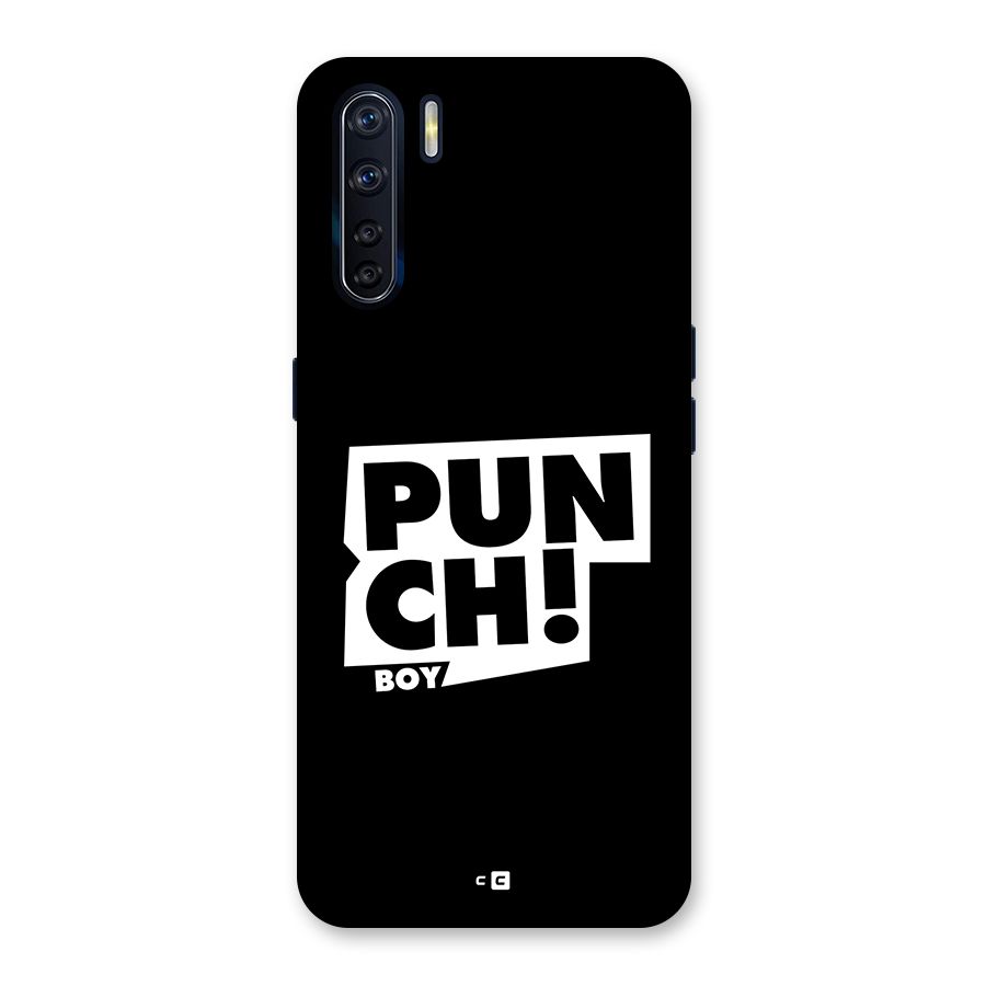 Punch Boy Back Case for Oppo F15