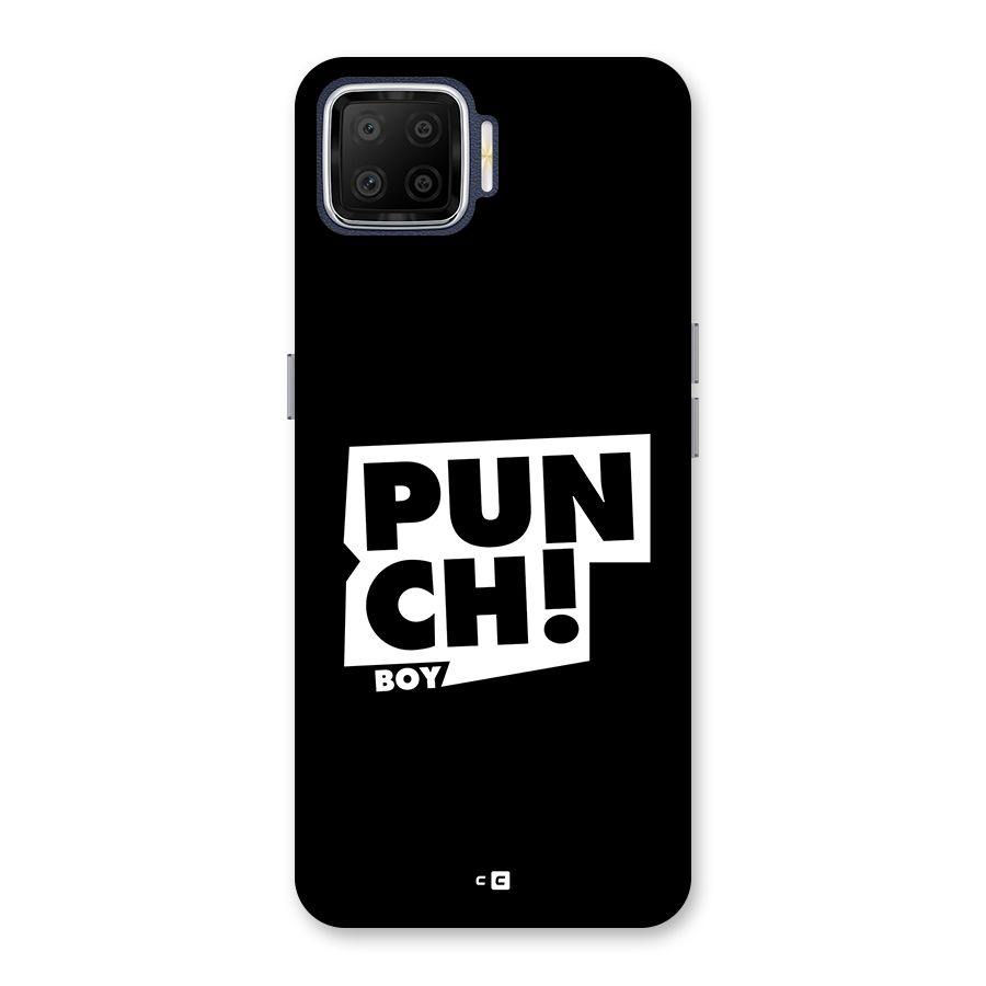 Punch Boy Back Case for Oppo F17