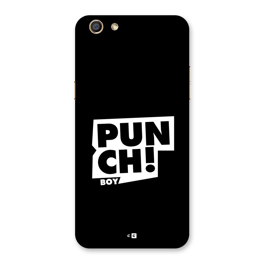 Punch Boy Back Case for Oppo F3