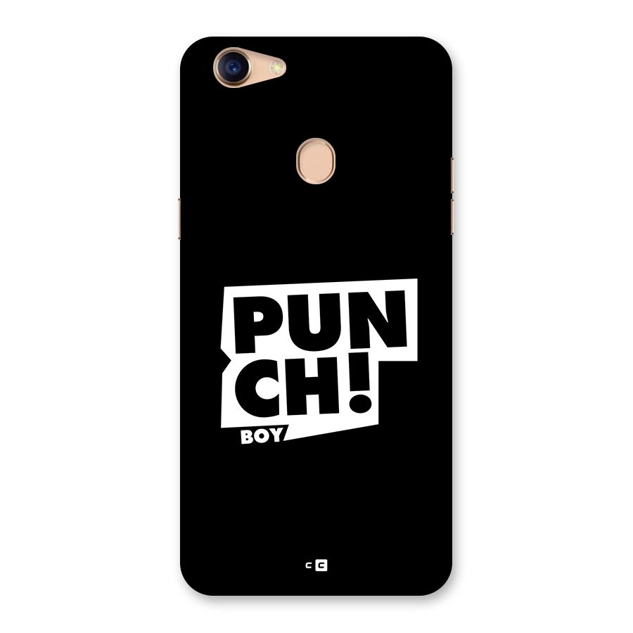 Punch Boy Back Case for Oppo F5 Youth