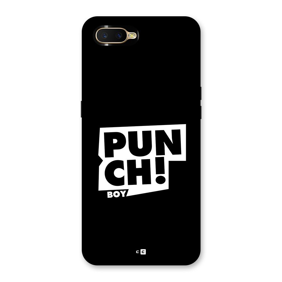 Punch Boy Back Case for Oppo K1