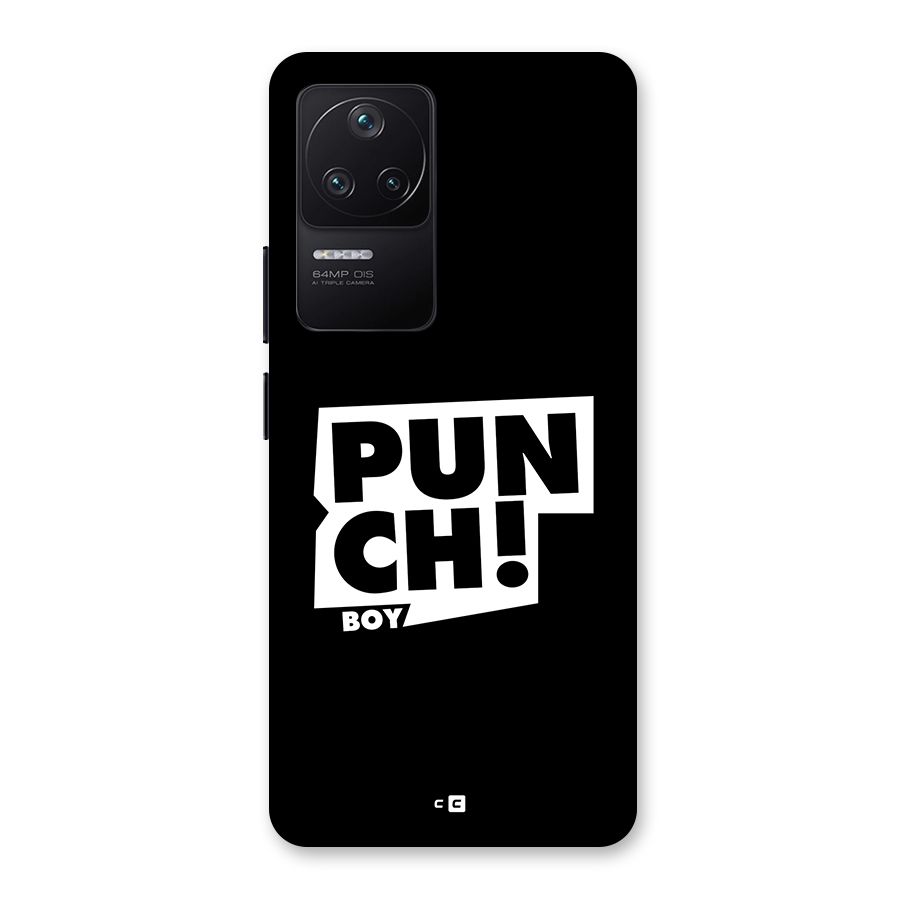 Punch Boy Back Case for Poco F4 5G