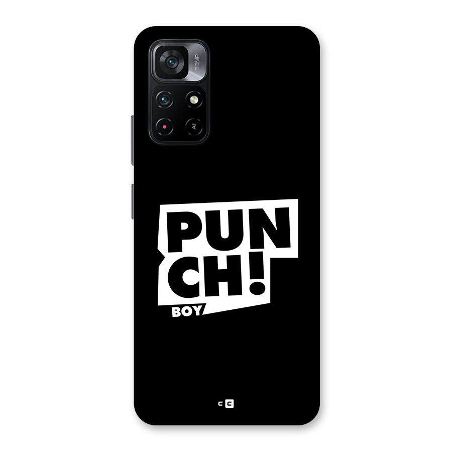 Punch Boy Back Case for Poco M4 Pro 5G