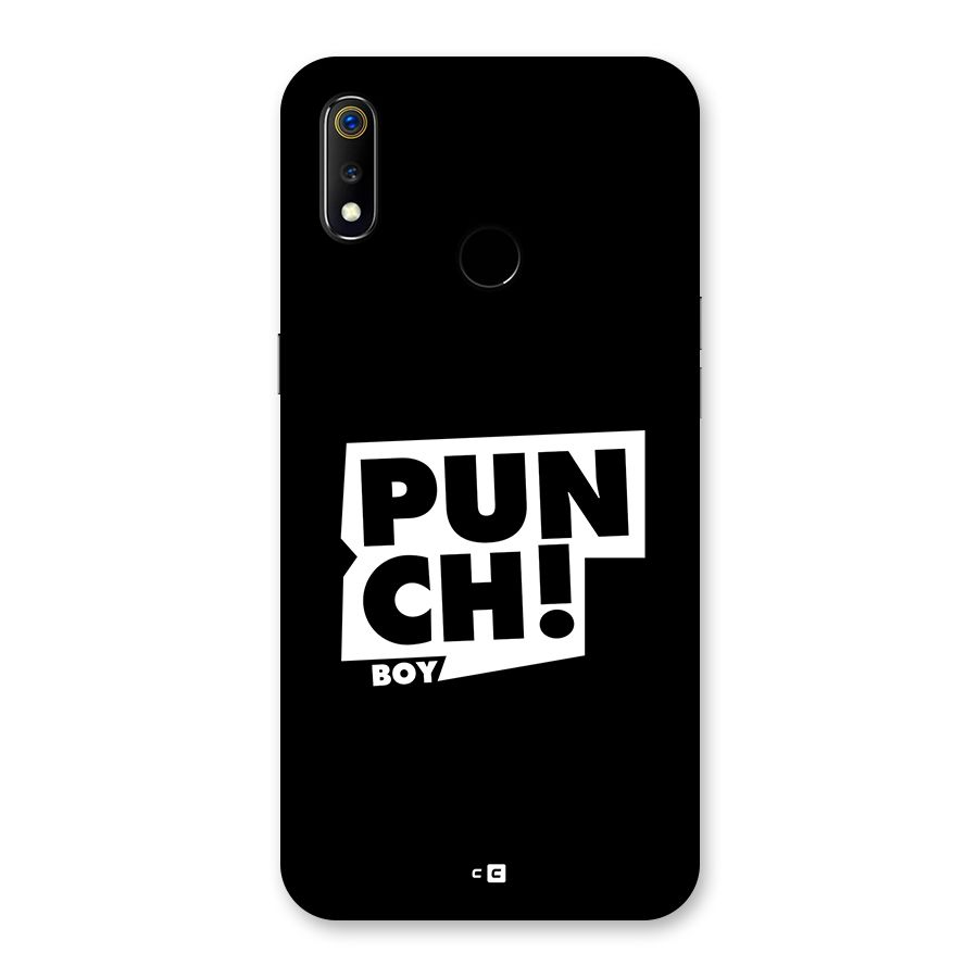 Punch Boy Back Case for Realme 3