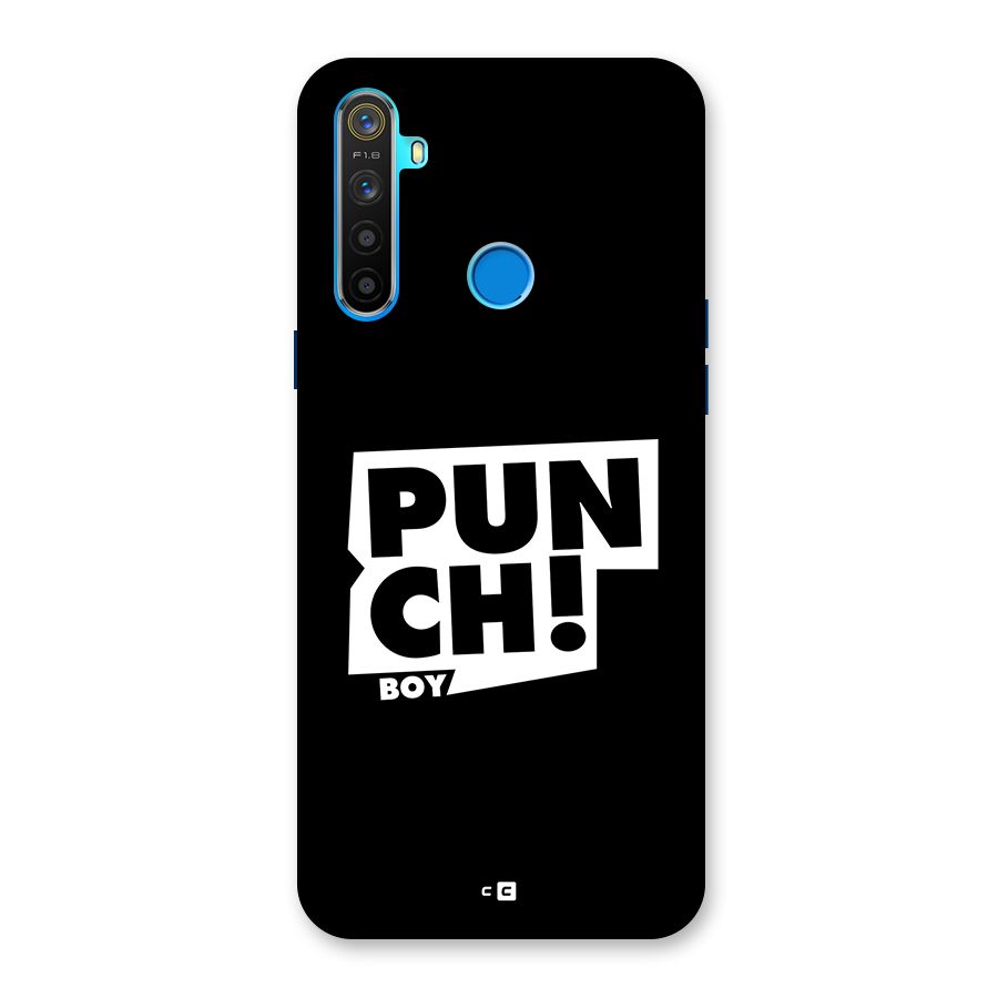 Punch Boy Back Case for Realme 5s