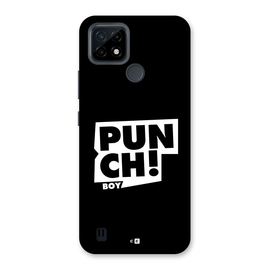Punch Boy Back Case for Realme C21