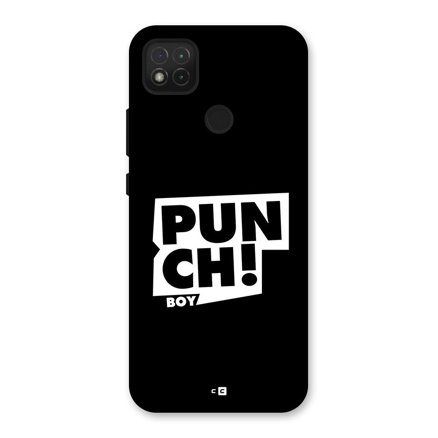 Punch Boy Back Case for Redmi 9 Activ